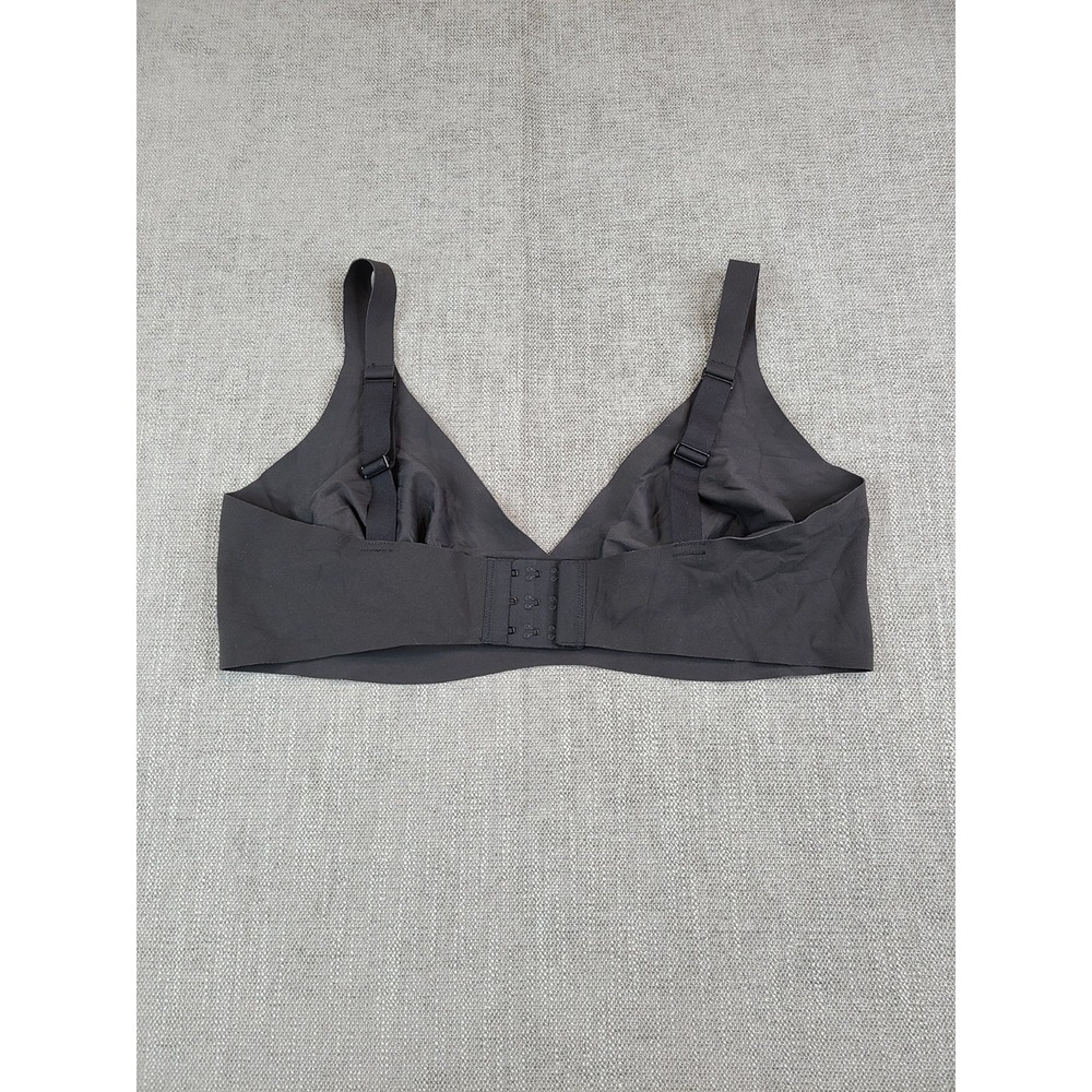 Skims Bra Womens 4X Onyx Fits Everybody Crossover Bralette Seemless Wireless - Picture 3 of 6